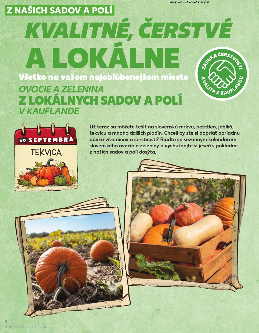 Leták Kaufland (25. 9. - 1. 10. 2025) - strana 8 z 78