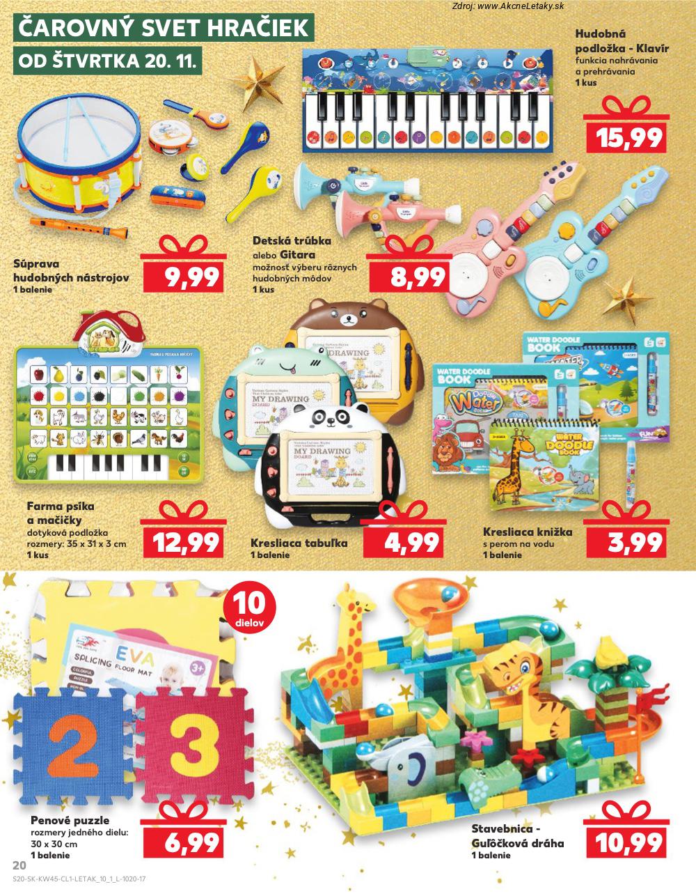 Leták Kaufland (6. 11. - 26. 11. 2025) - strana 20 z 24