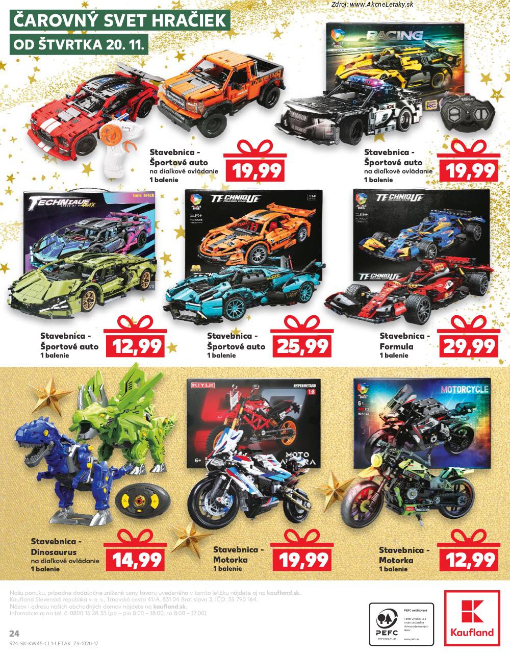 Leták Kaufland (6. 11. - 26. 11. 2025) - strana 24 z 24