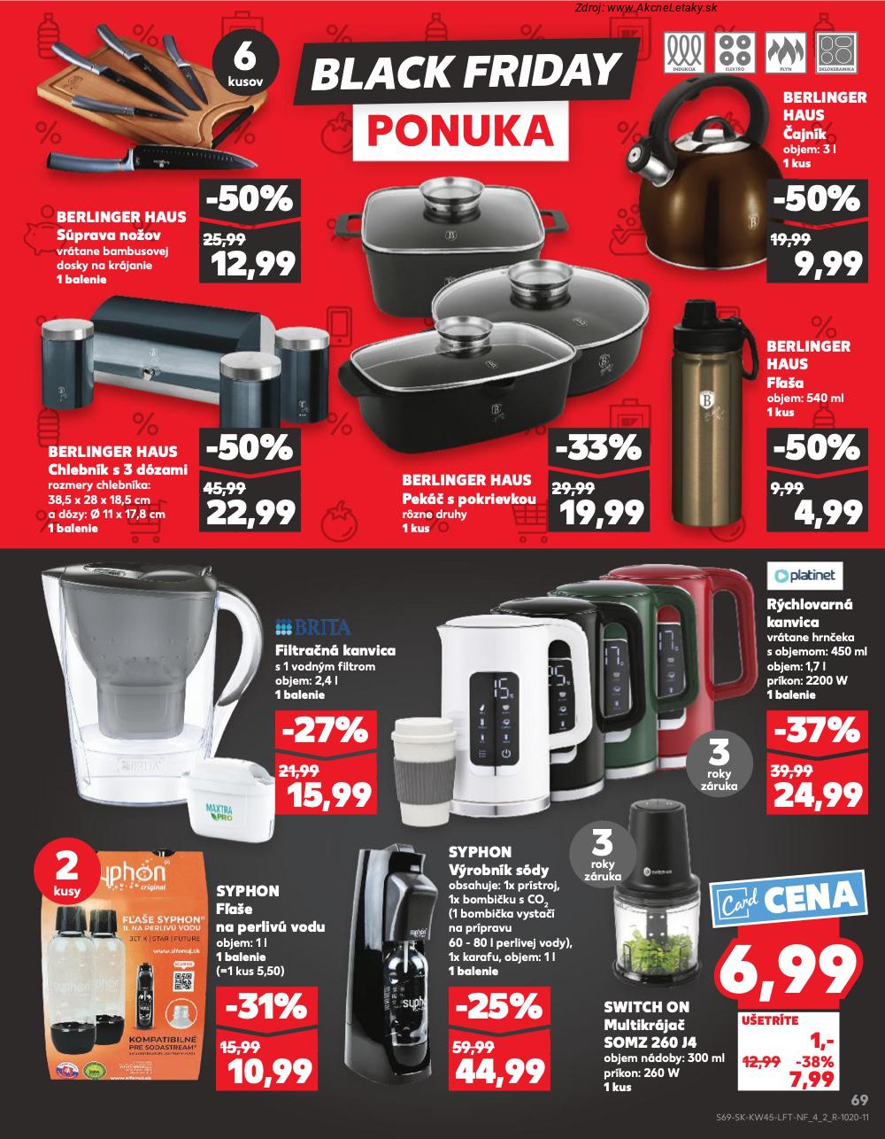 Leták Kaufland (6. 11. - 12. 11. 2025) - strana 69 z 82