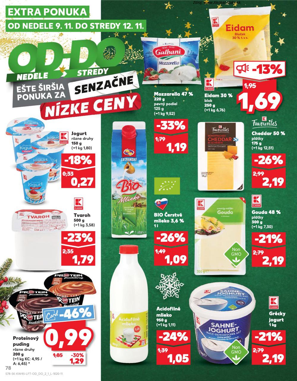 Leták Kaufland (6. 11. - 12. 11. 2025) - strana 78 z 82