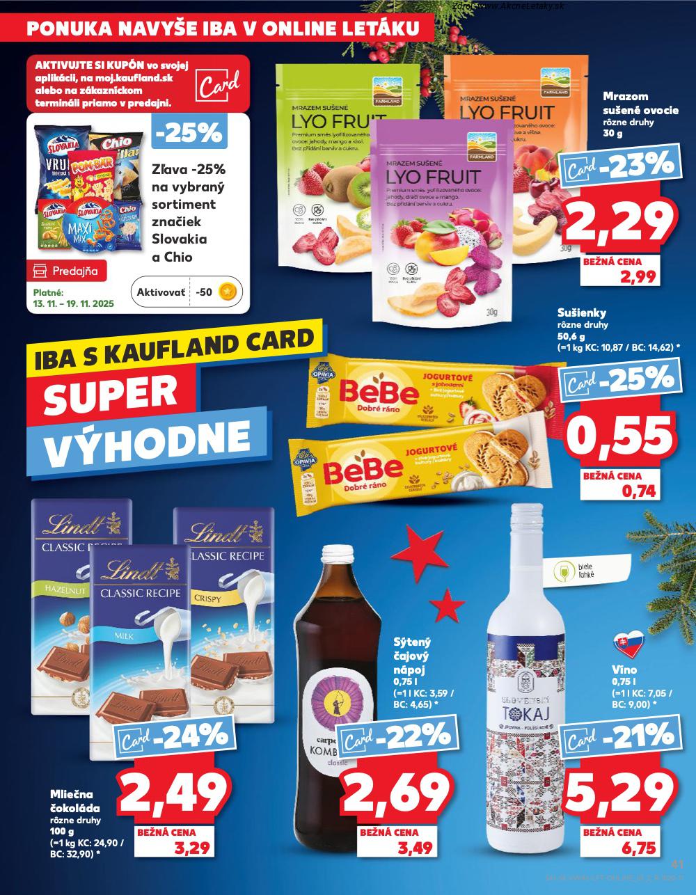 Leták Kaufland (13. 11. - 19. 11. 2025) - strana 41 z 82
