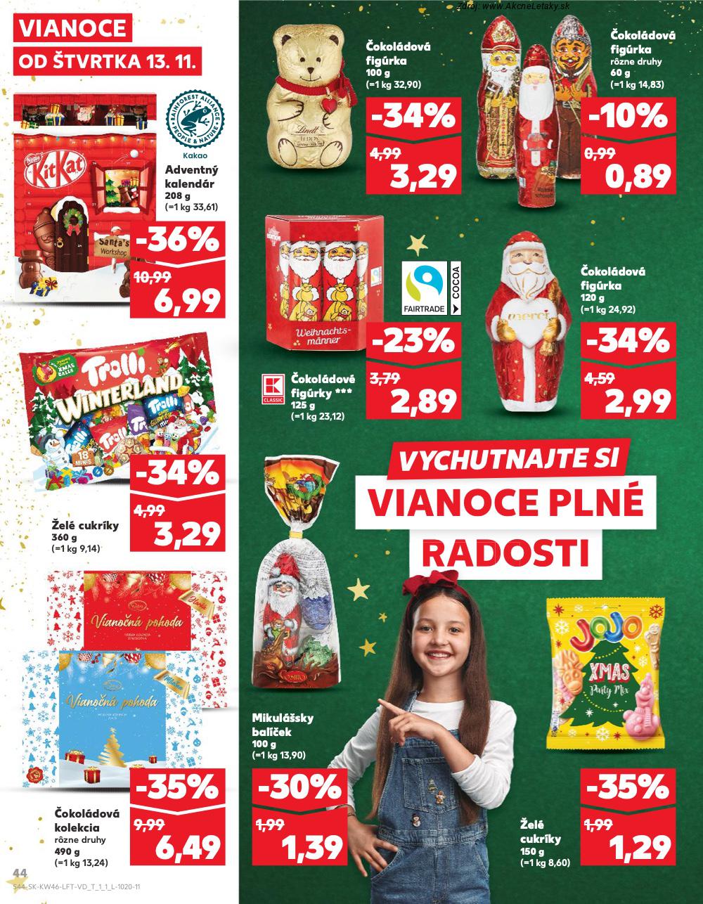 Leták Kaufland (13. 11. - 19. 11. 2025) - strana 44 z 82