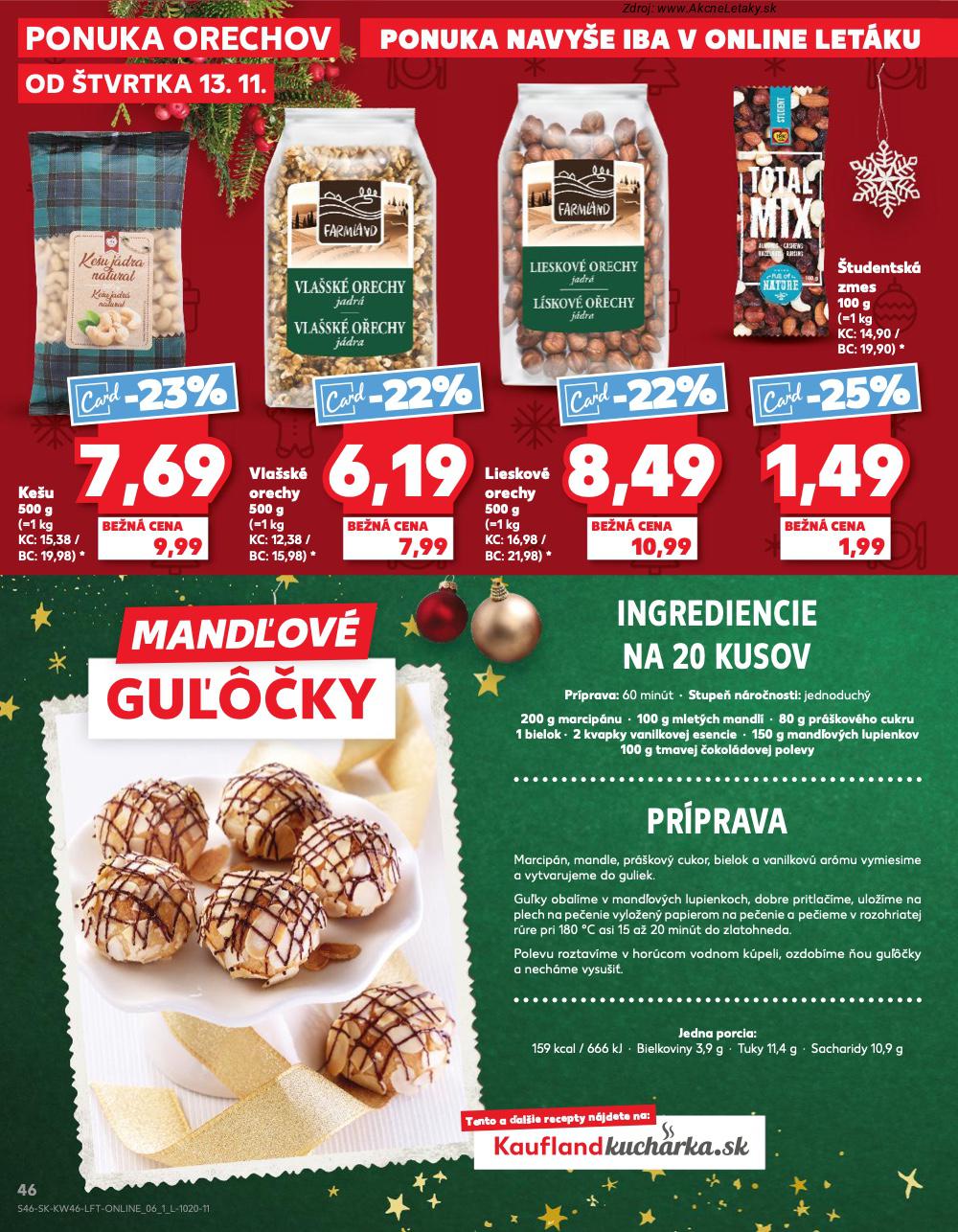 Leták Kaufland (13. 11. - 19. 11. 2025) - strana 46 z 82