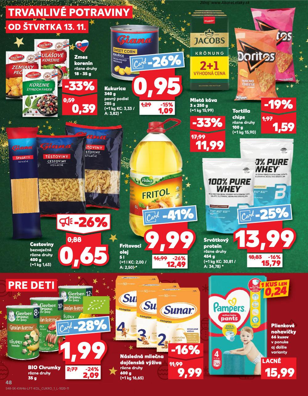 Leták Kaufland (13. 11. - 19. 11. 2025) - strana 48 z 82