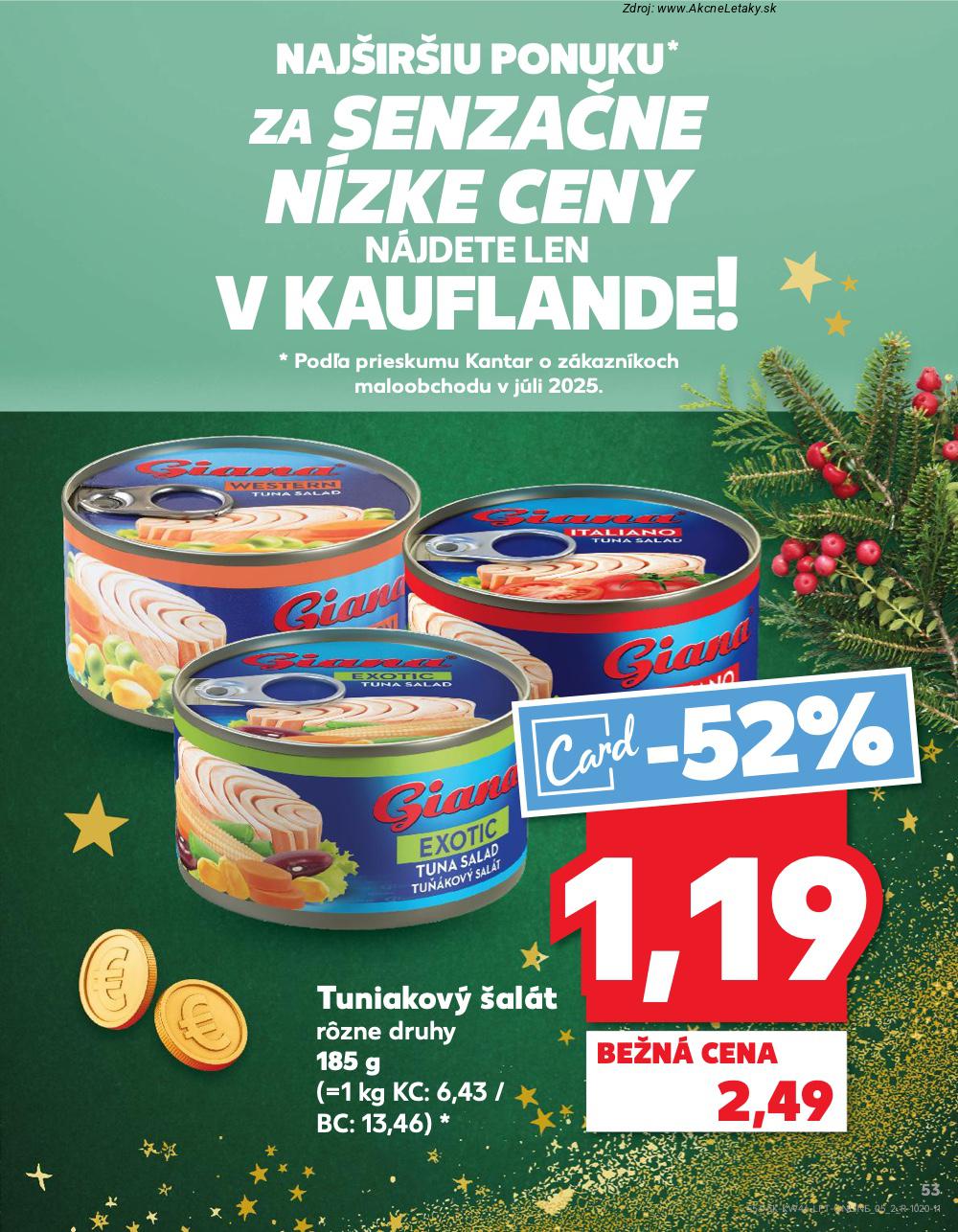 Leták Kaufland (13. 11. - 19. 11. 2025) - strana 53 z 82