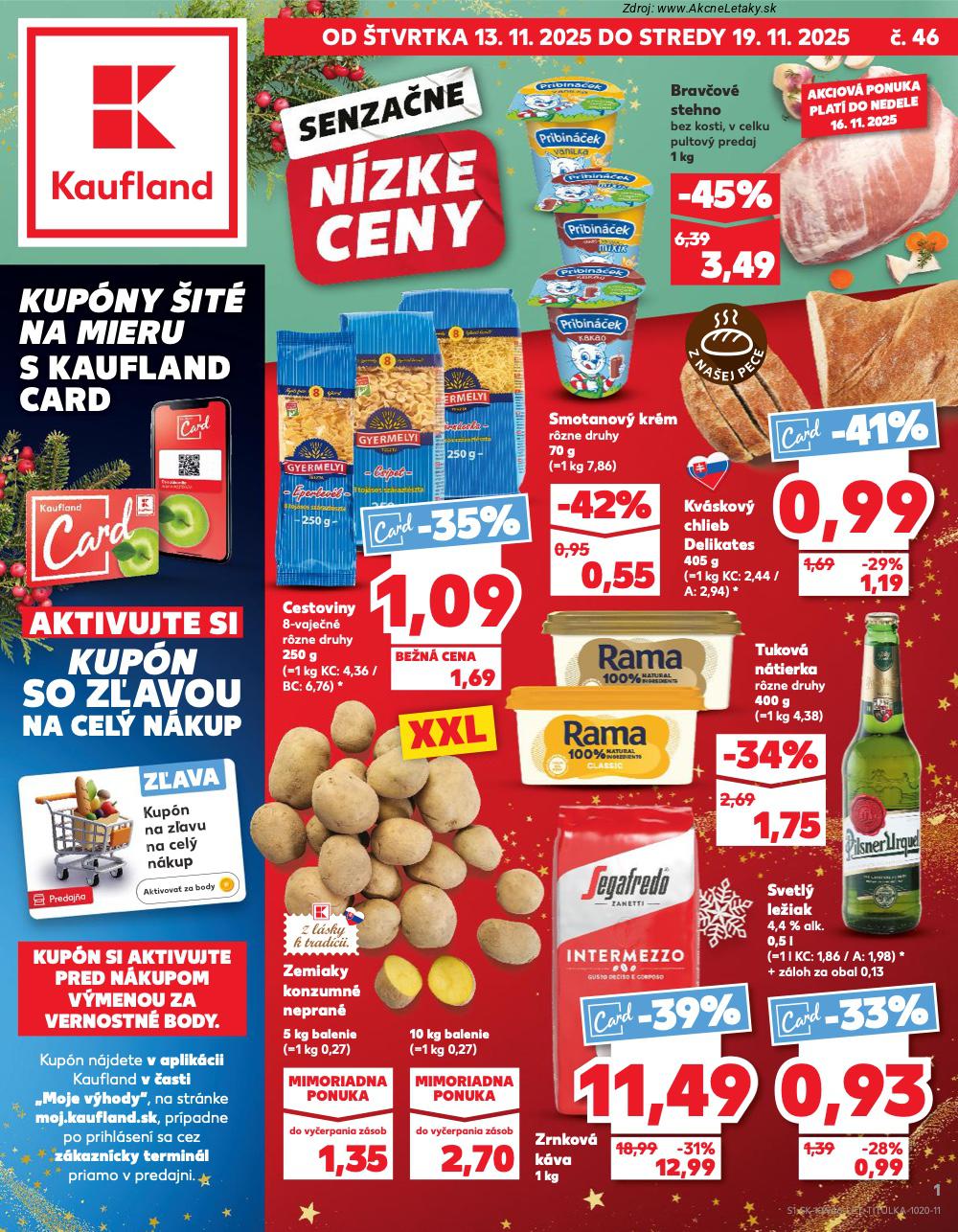 Leták Kaufland (13. 11. - 19. 11. 2025) - strana 1 z 82