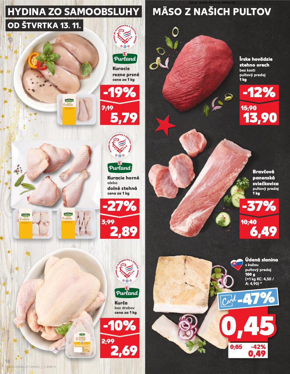 Leták Kaufland (13. 11. - 19. 11. 2025) - strana 16 z 82