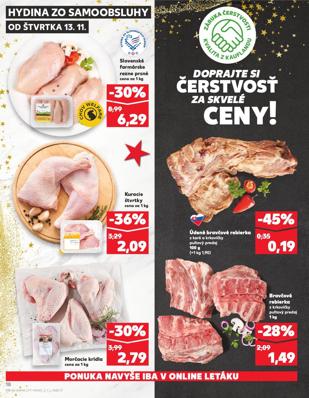 Leták Kaufland (13. 11. - 19. 11. 2025) - strana 18 z 82