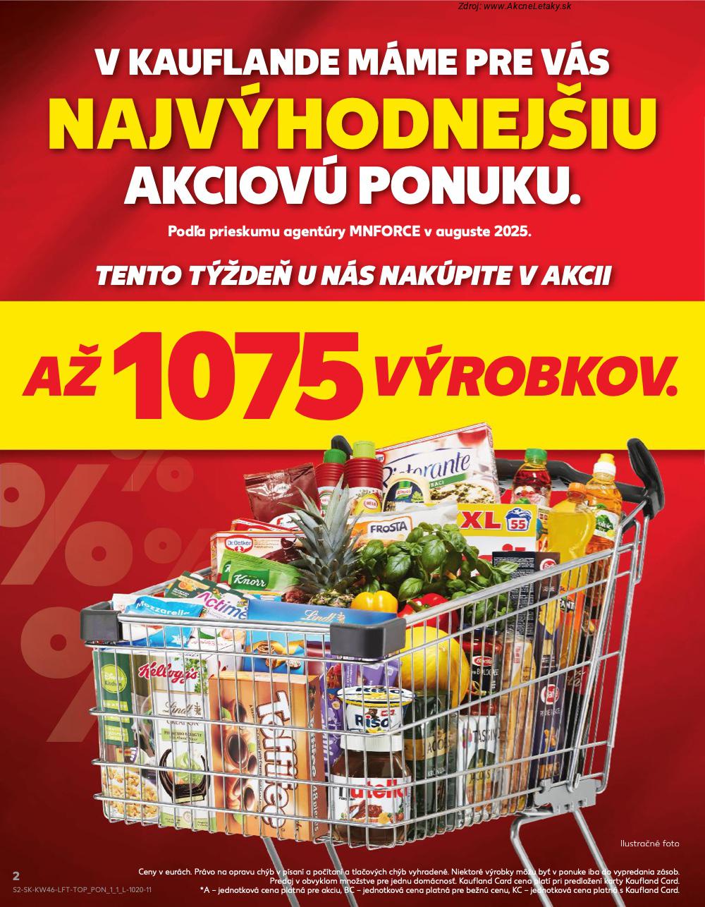 Leták Kaufland (13. 11. - 19. 11. 2025) - strana 2 z 82