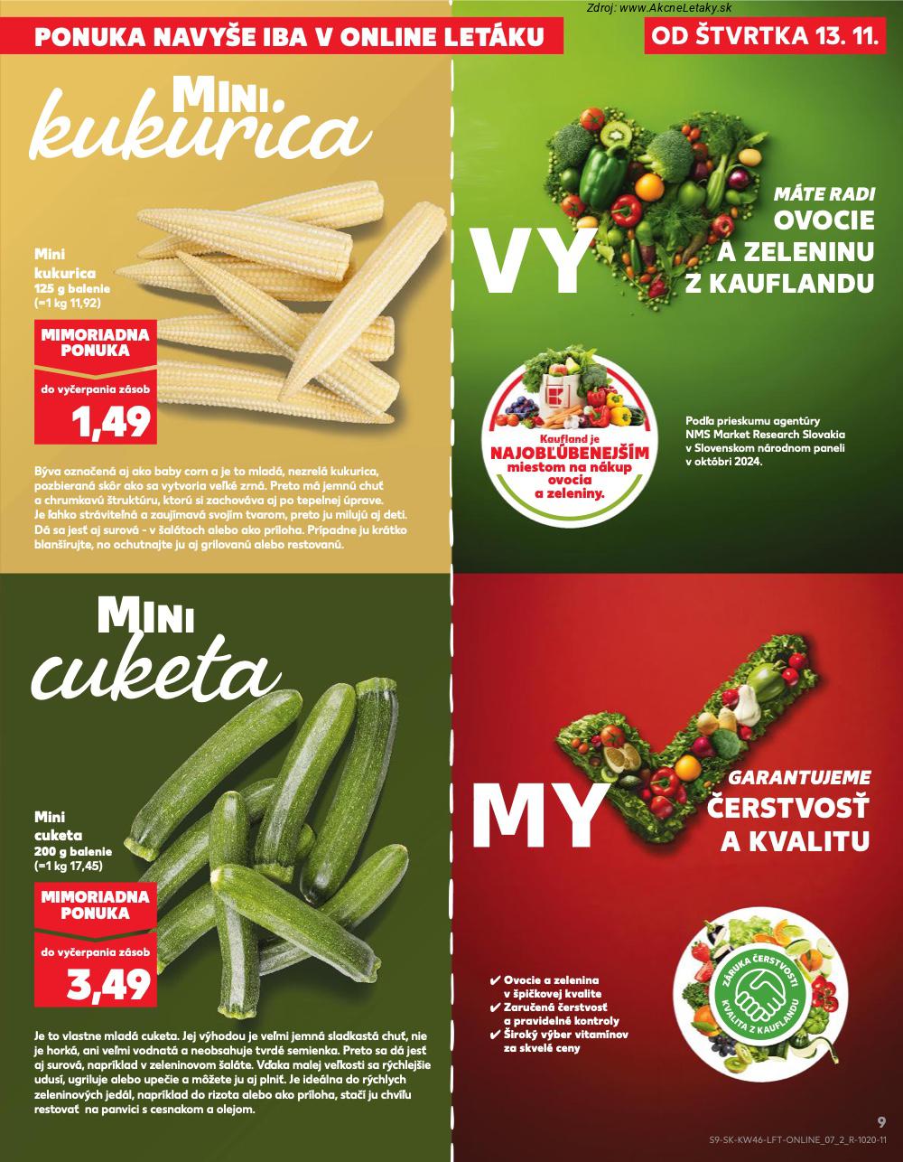 Leták Kaufland (13. 11. - 19. 11. 2025) - strana 9 z 82