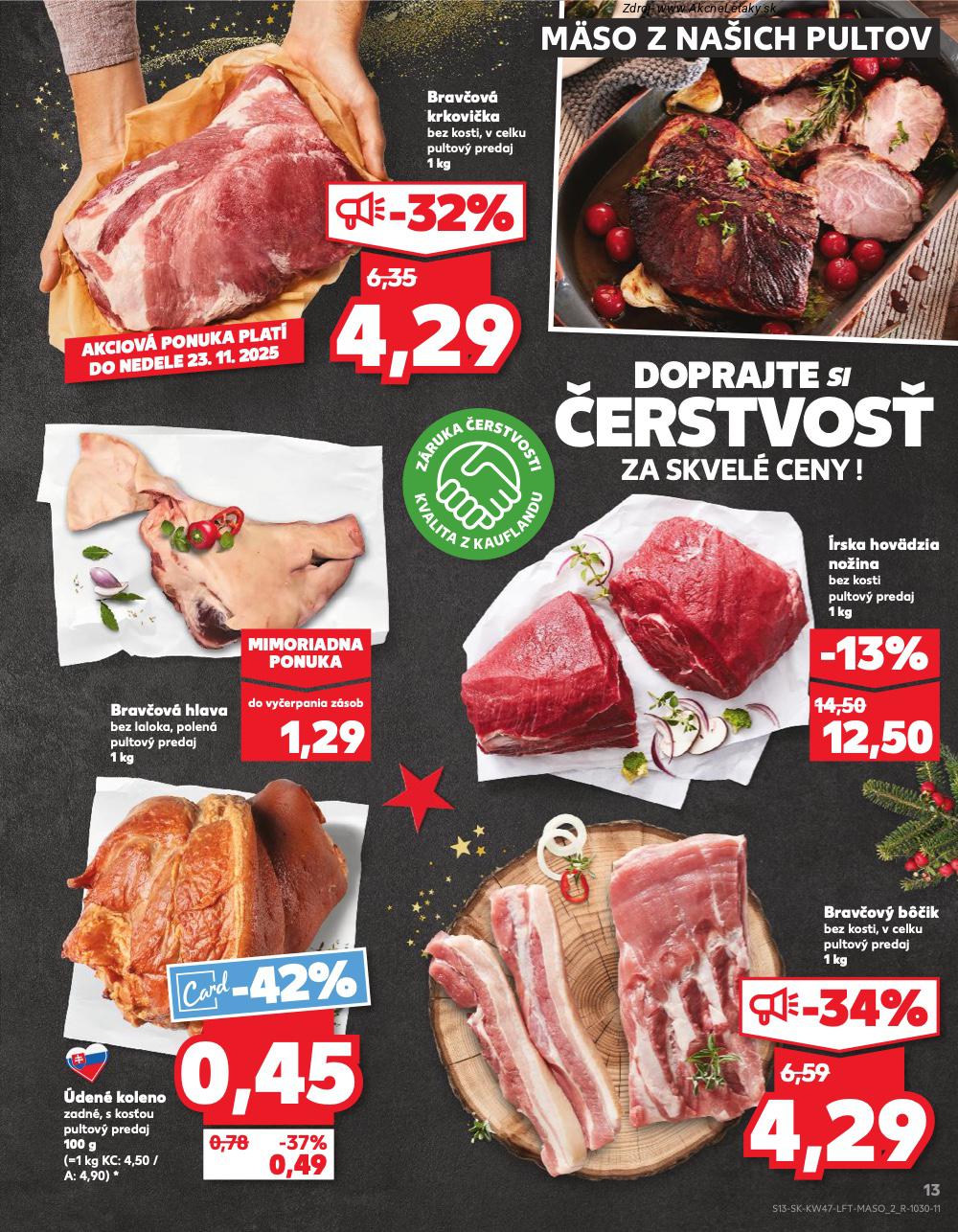 Leták Kaufland (20. 11. - 26. 11. 2025) - strana 13 z 80