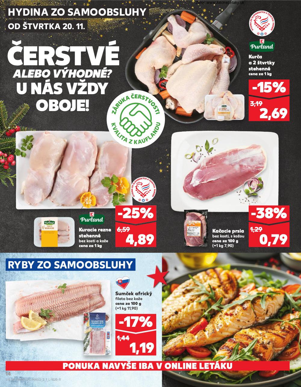 Leták Kaufland (20. 11. - 26. 11. 2025) - strana 14 z 80