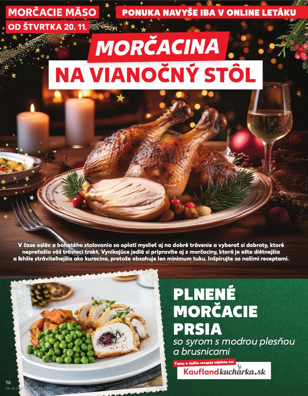 Leták Kaufland (20. 11. - 26. 11. 2025) - strana 16 z 80