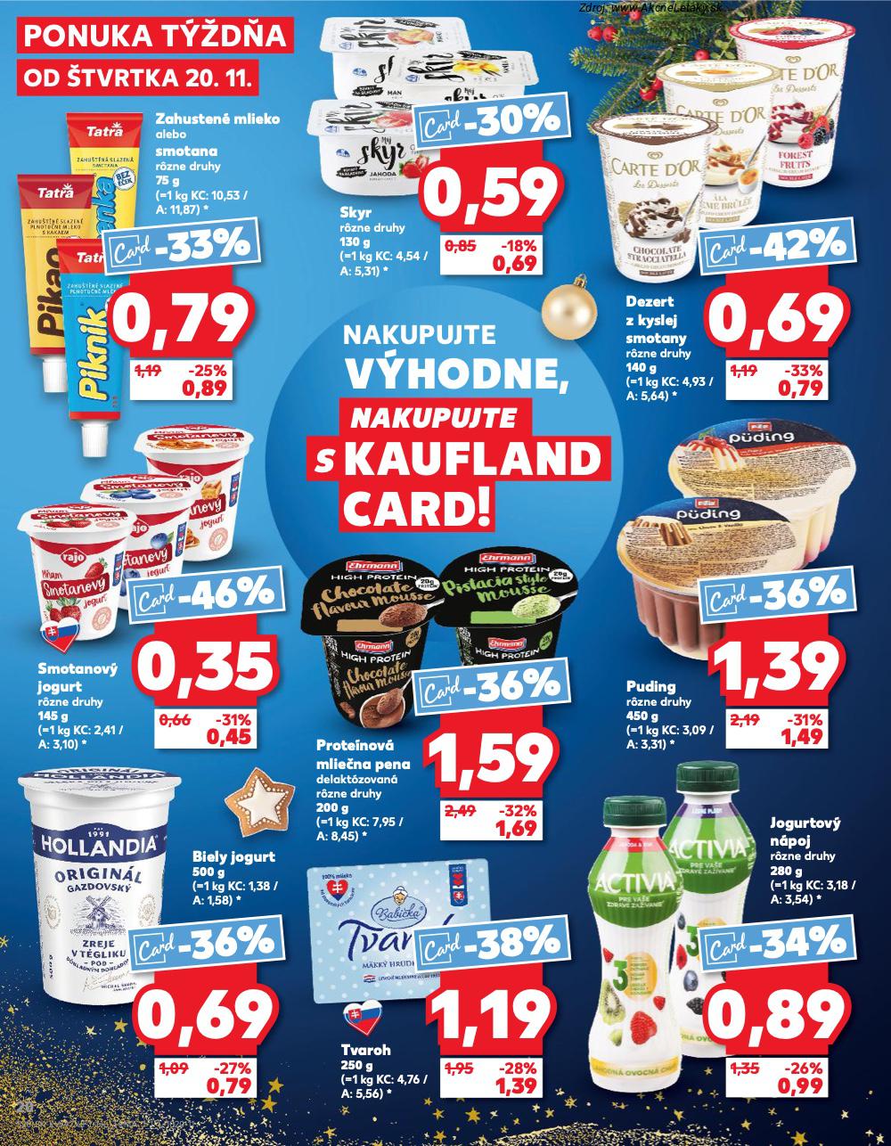 Leták Kaufland (20. 11. - 26. 11. 2025) - strana 20 z 80