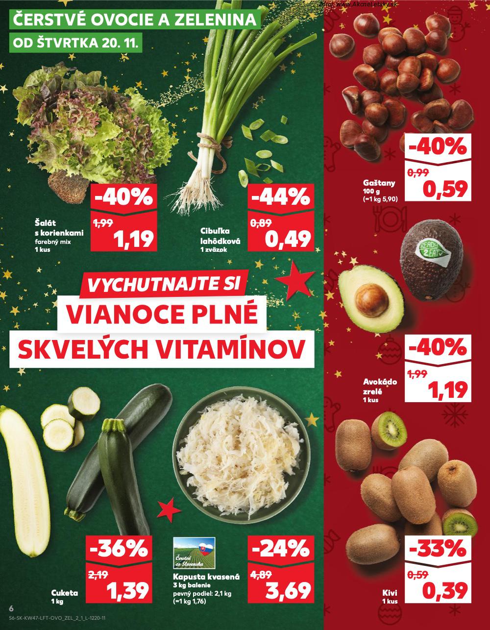 Leták Kaufland (20. 11. - 26. 11. 2025) - strana 6 z 80