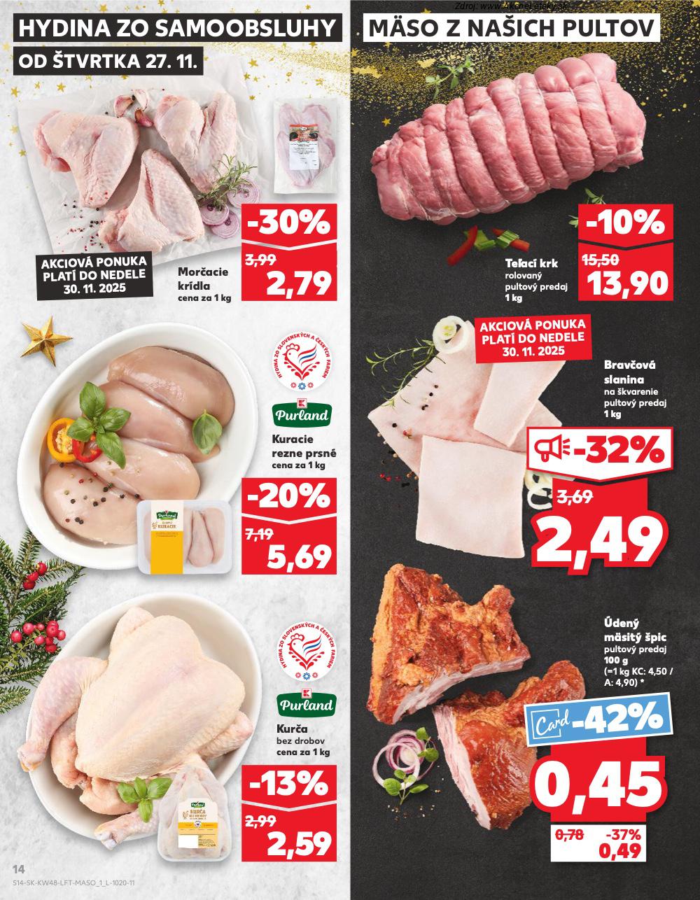 Leták Kaufland (27. 11. - 3. 12. 2025) - strana 14 z 78