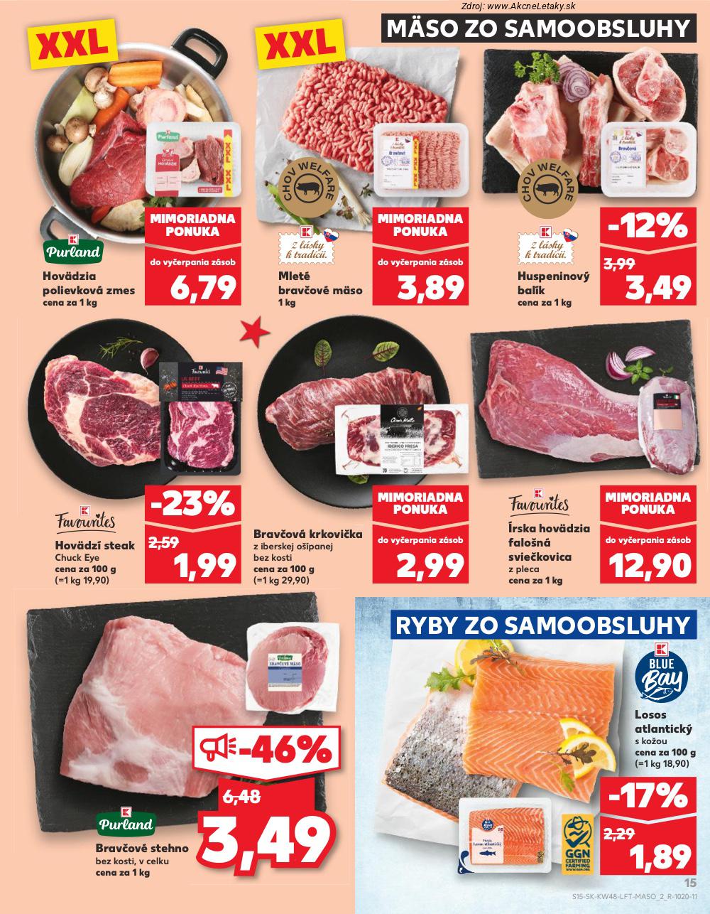 Leták Kaufland (27. 11. - 3. 12. 2025) - strana 15 z 78