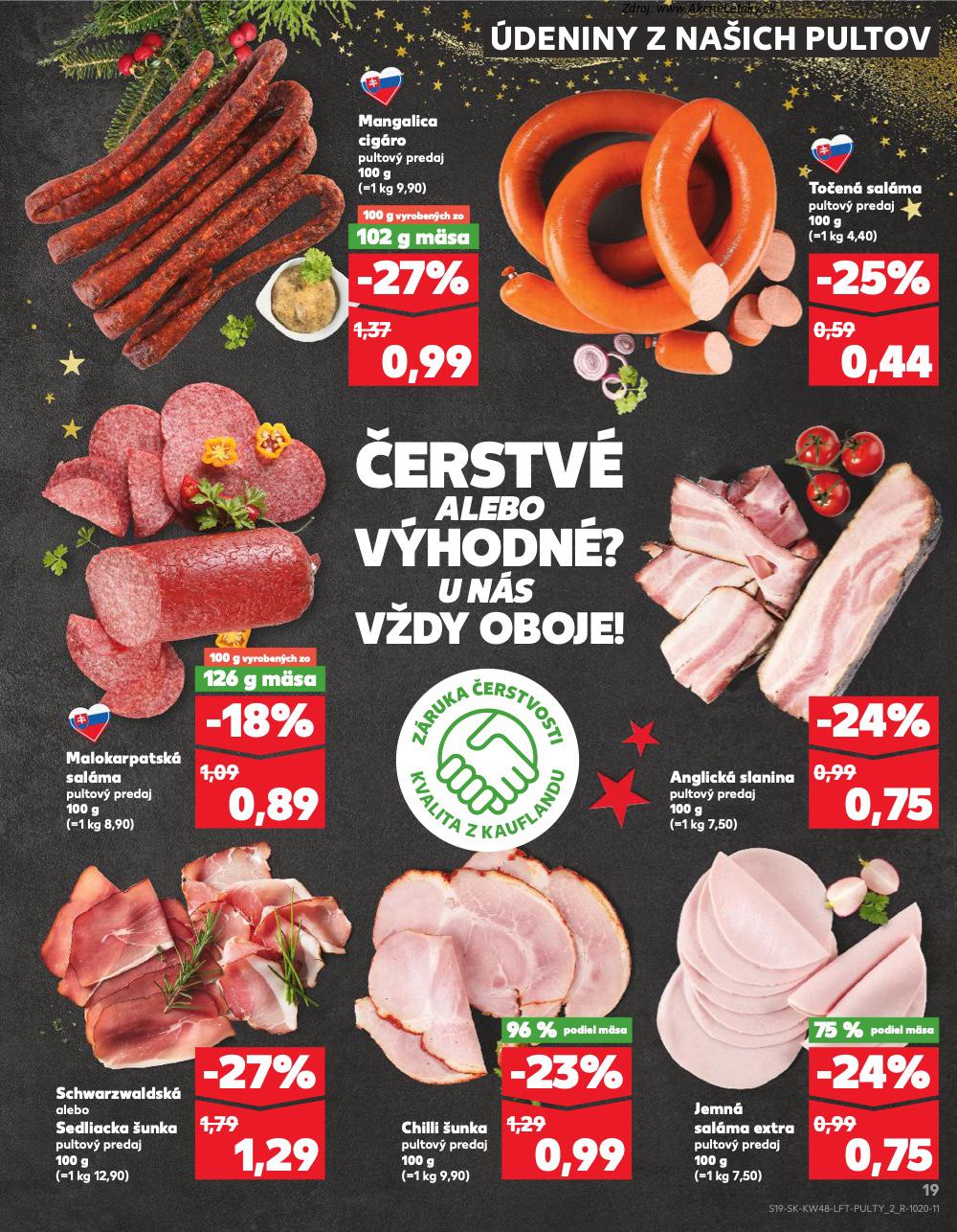 Leták Kaufland (27. 11. - 3. 12. 2025) - strana 19 z 78