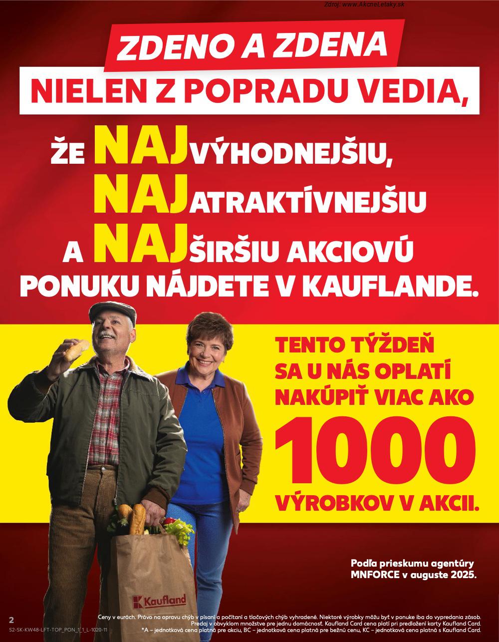 Leták Kaufland (27. 11. - 3. 12. 2025) - strana 2 z 78