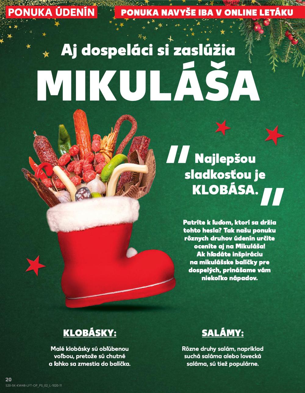 Leták Kaufland (27. 11. - 3. 12. 2025) - strana 20 z 78