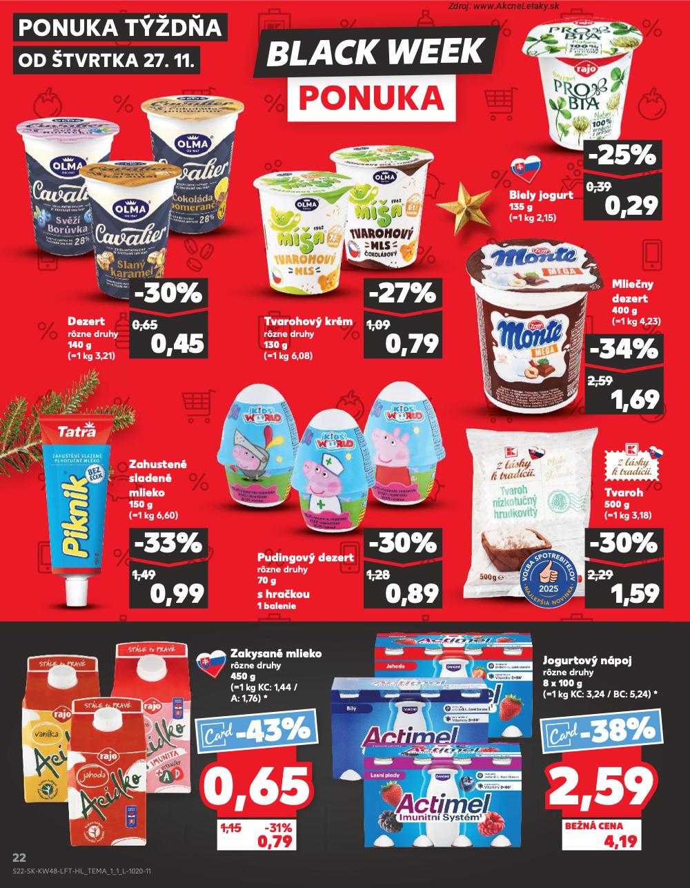 Leták Kaufland (27. 11. - 3. 12. 2025) - strana 22 z 78