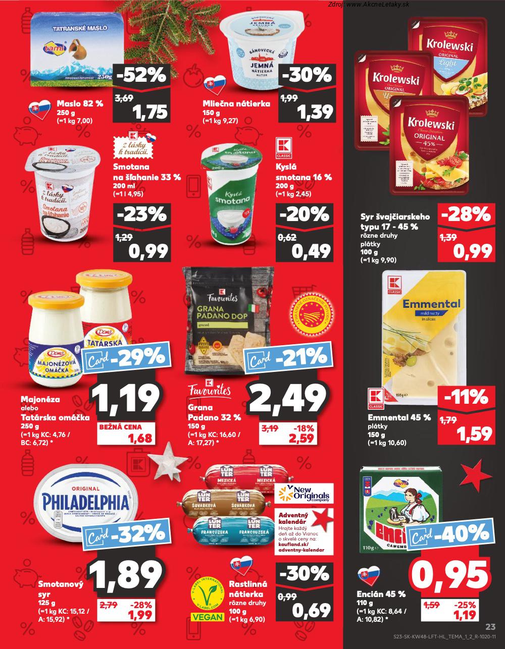 Leták Kaufland (27. 11. - 3. 12. 2025) - strana 23 z 78
