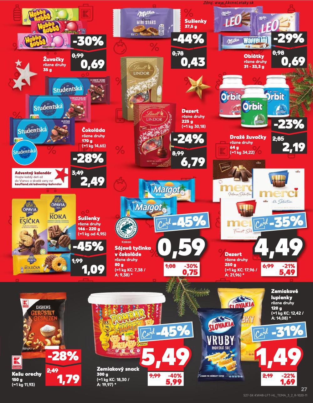 Leták Kaufland (27. 11. - 3. 12. 2025) - strana 27 z 78