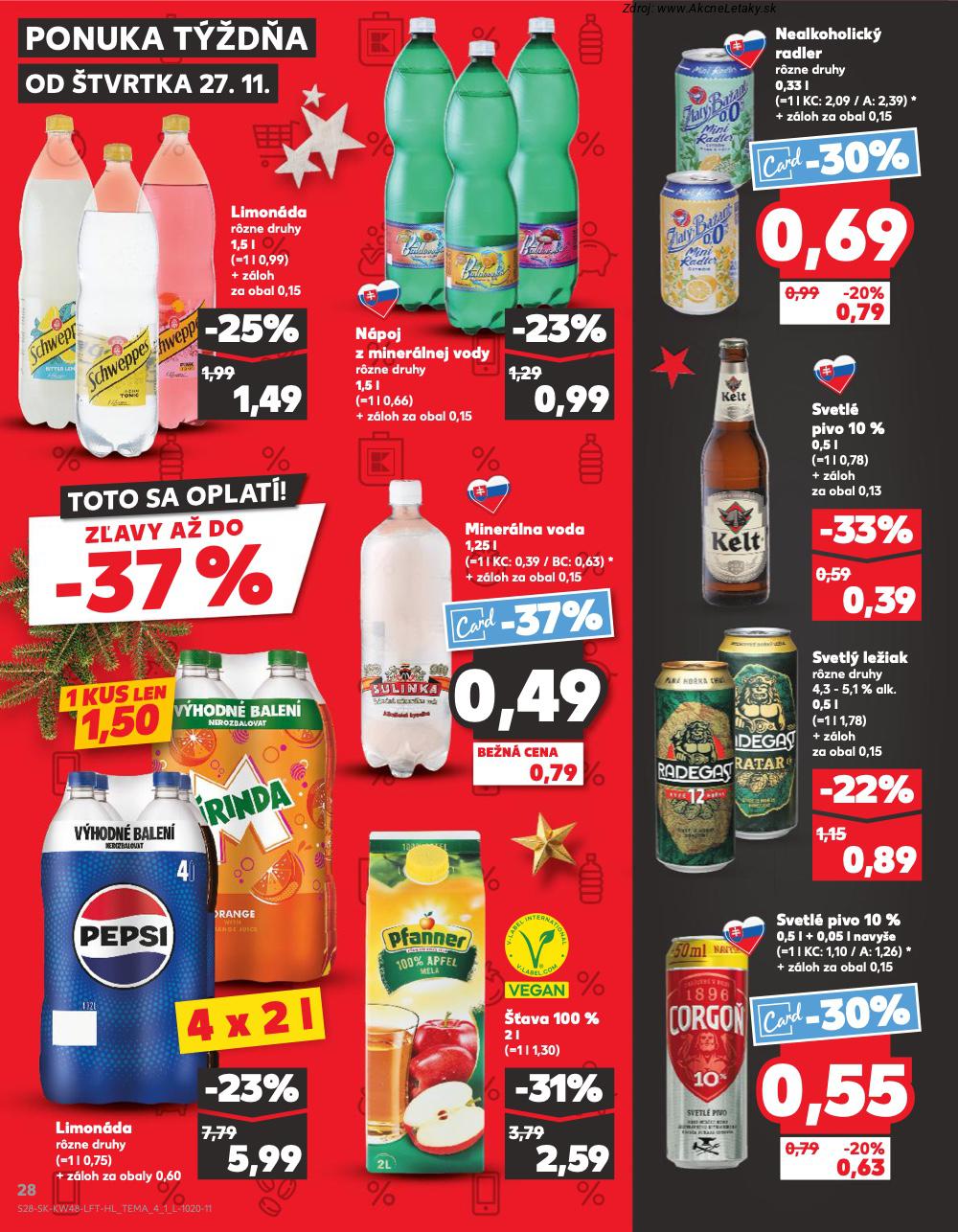 Leták Kaufland (27. 11. - 3. 12. 2025) - strana 28 z 78