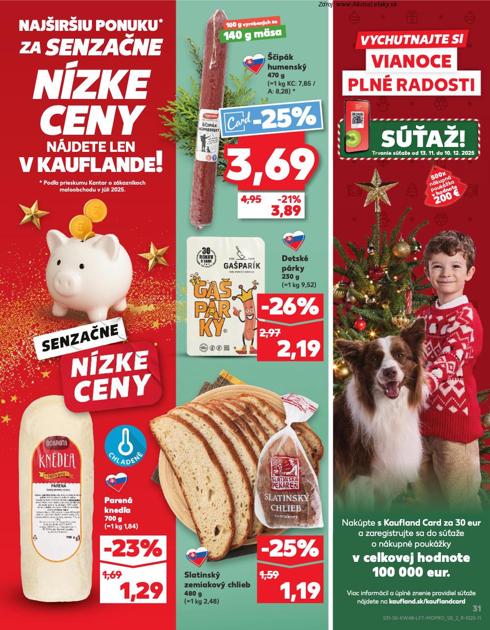 Leták Kaufland (27. 11. - 3. 12. 2025) - strana 31 z 78