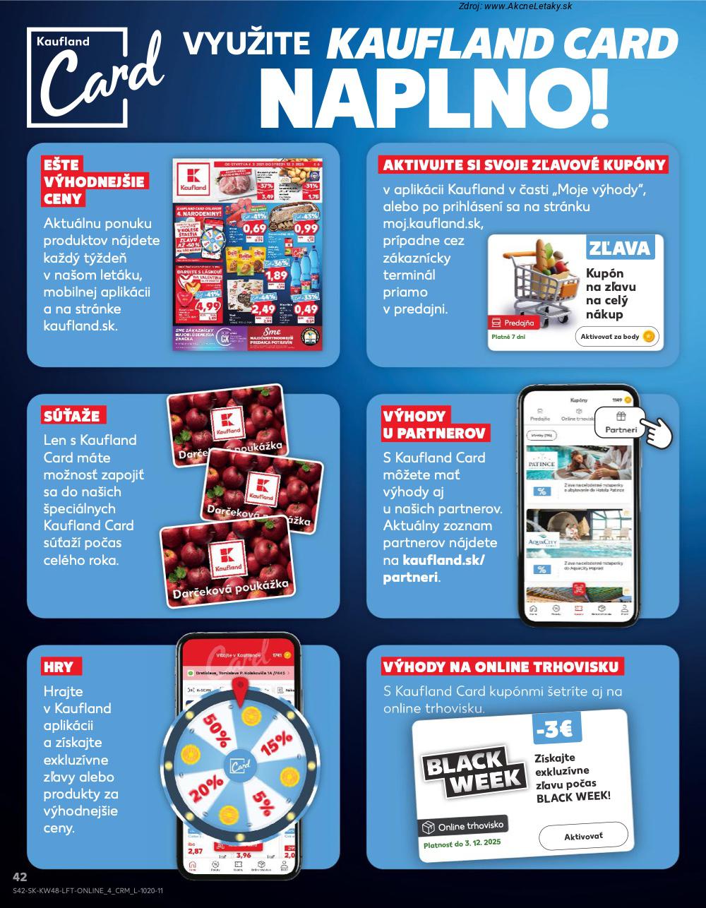 Leták Kaufland (27. 11. - 3. 12. 2025) - strana 42 z 78