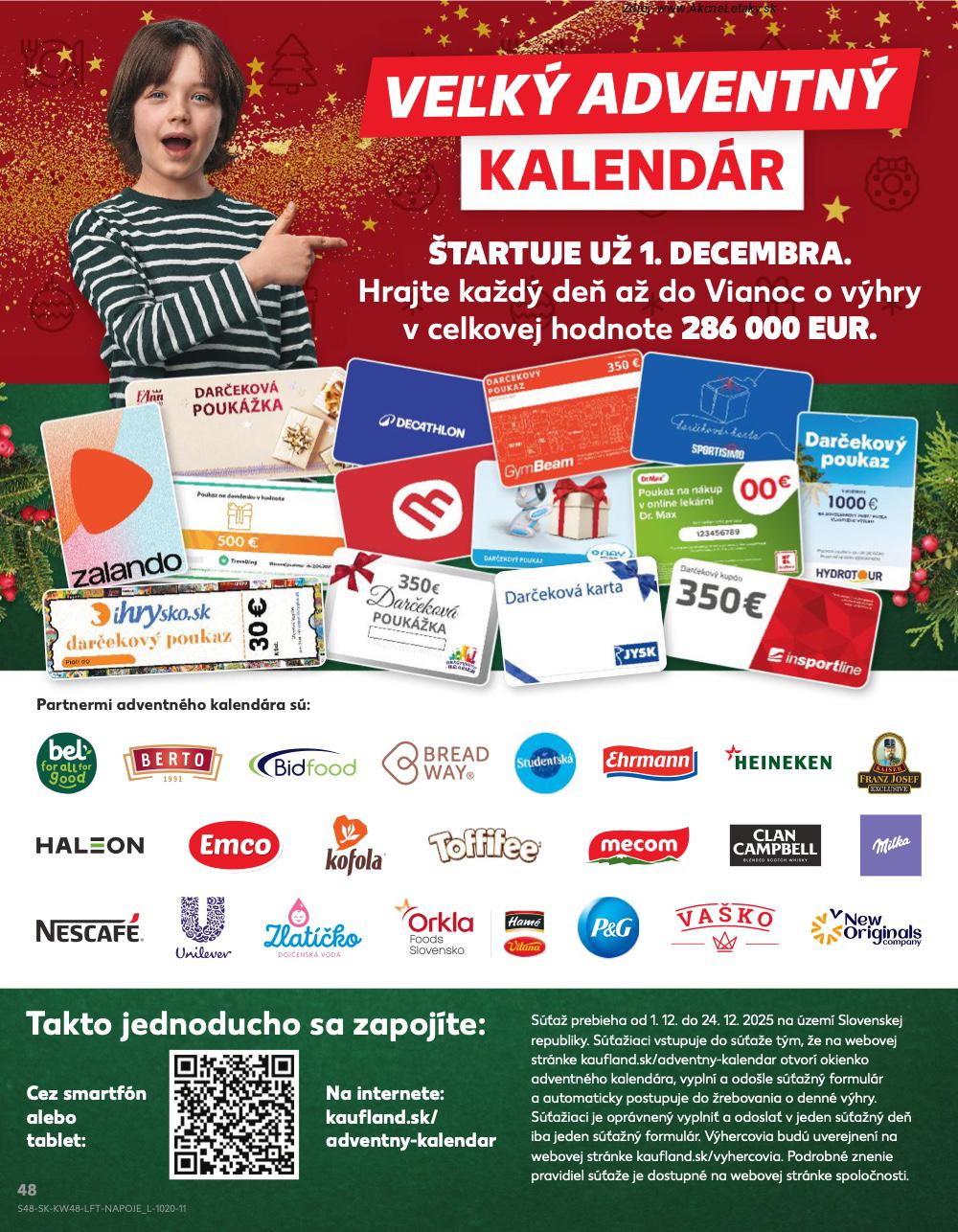 Leták Kaufland (27. 11. - 3. 12. 2025) - strana 48 z 78