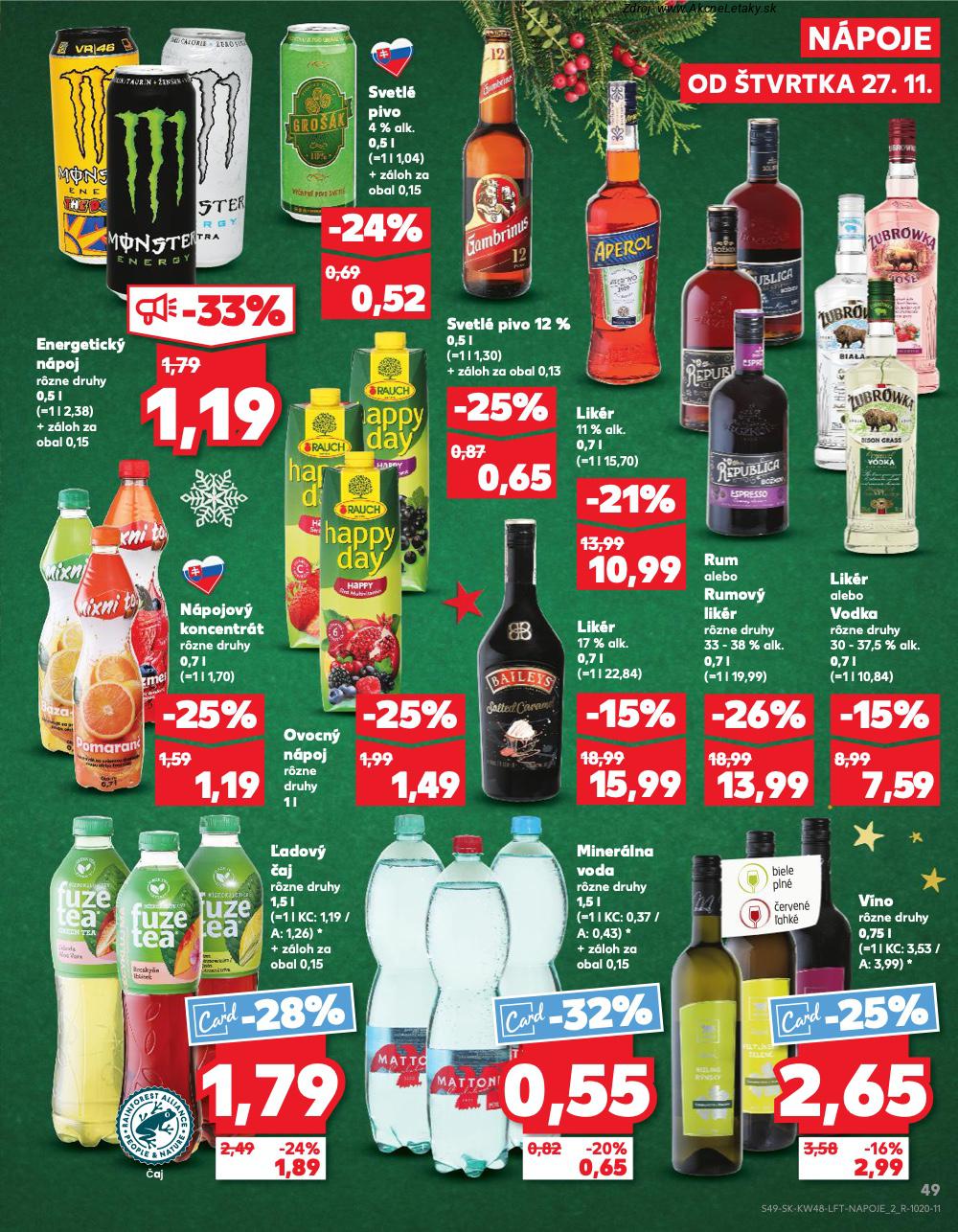 Leták Kaufland (27. 11. - 3. 12. 2025) - strana 49 z 78