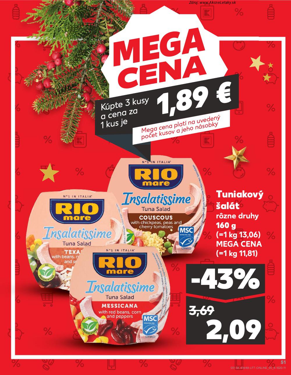 Leták Kaufland (27. 11. - 3. 12. 2025) - strana 51 z 78