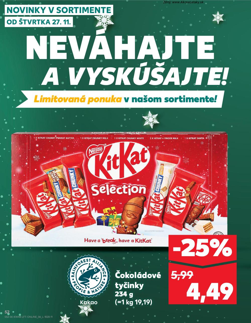 Leták Kaufland (27. 11. - 3. 12. 2025) - strana 52 z 78