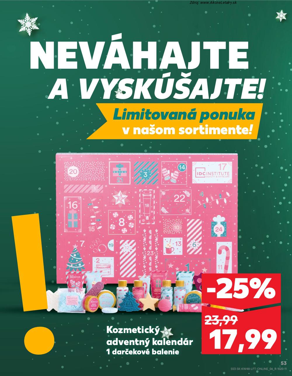 Leták Kaufland (27. 11. - 3. 12. 2025) - strana 53 z 78