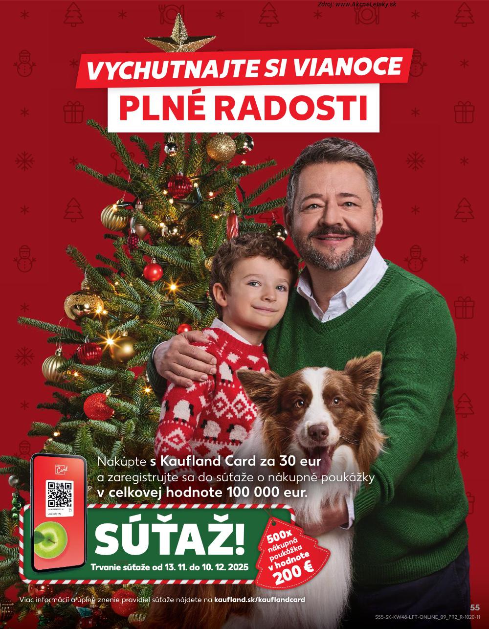 Leták Kaufland (27. 11. - 3. 12. 2025) - strana 55 z 78