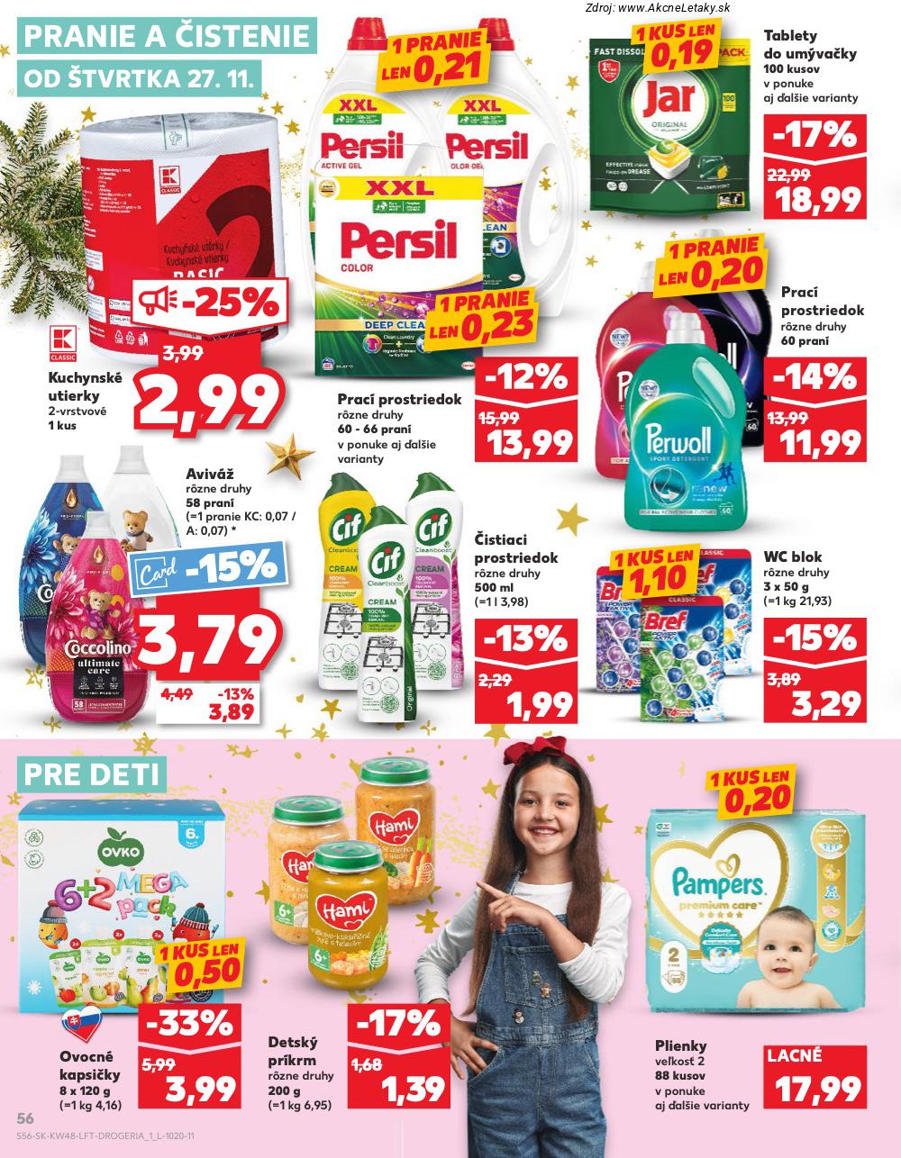 Leták Kaufland (27. 11. - 3. 12. 2025) - strana 56 z 78