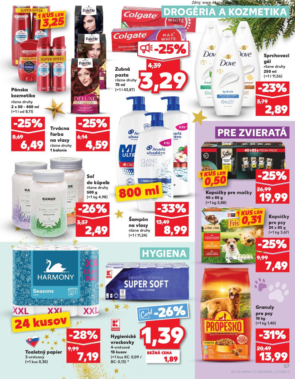 Leták Kaufland (27. 11. - 3. 12. 2025) - strana 57 z 78