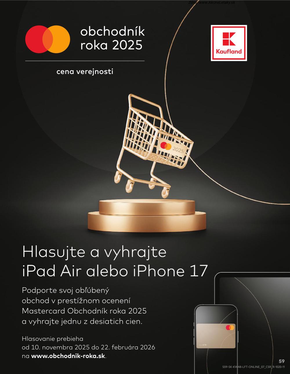 Leták Kaufland (27. 11. - 3. 12. 2025) - strana 59 z 78