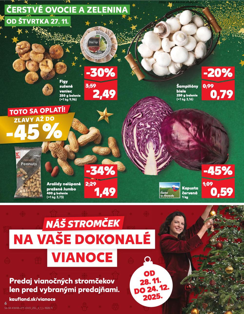 Leták Kaufland (27. 11. - 3. 12. 2025) - strana 6 z 78