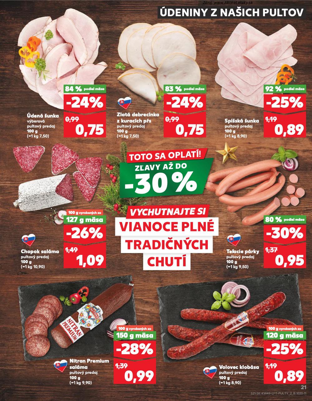 Leták Kaufland (4. 12. - 10. 12. 2025) - strana 21 z 80