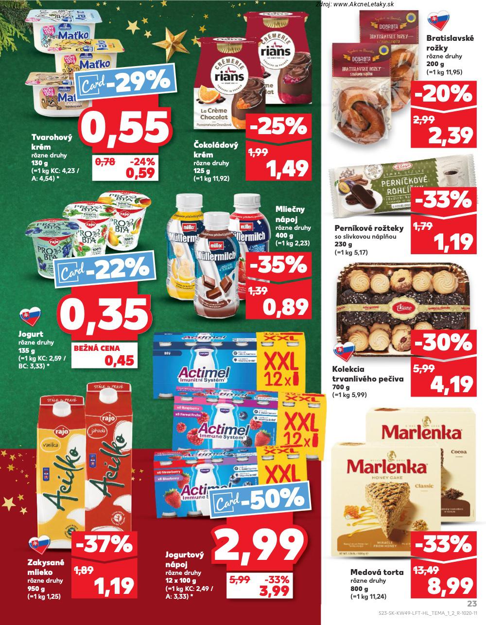 Leták Kaufland (4. 12. - 10. 12. 2025) - strana 23 z 80