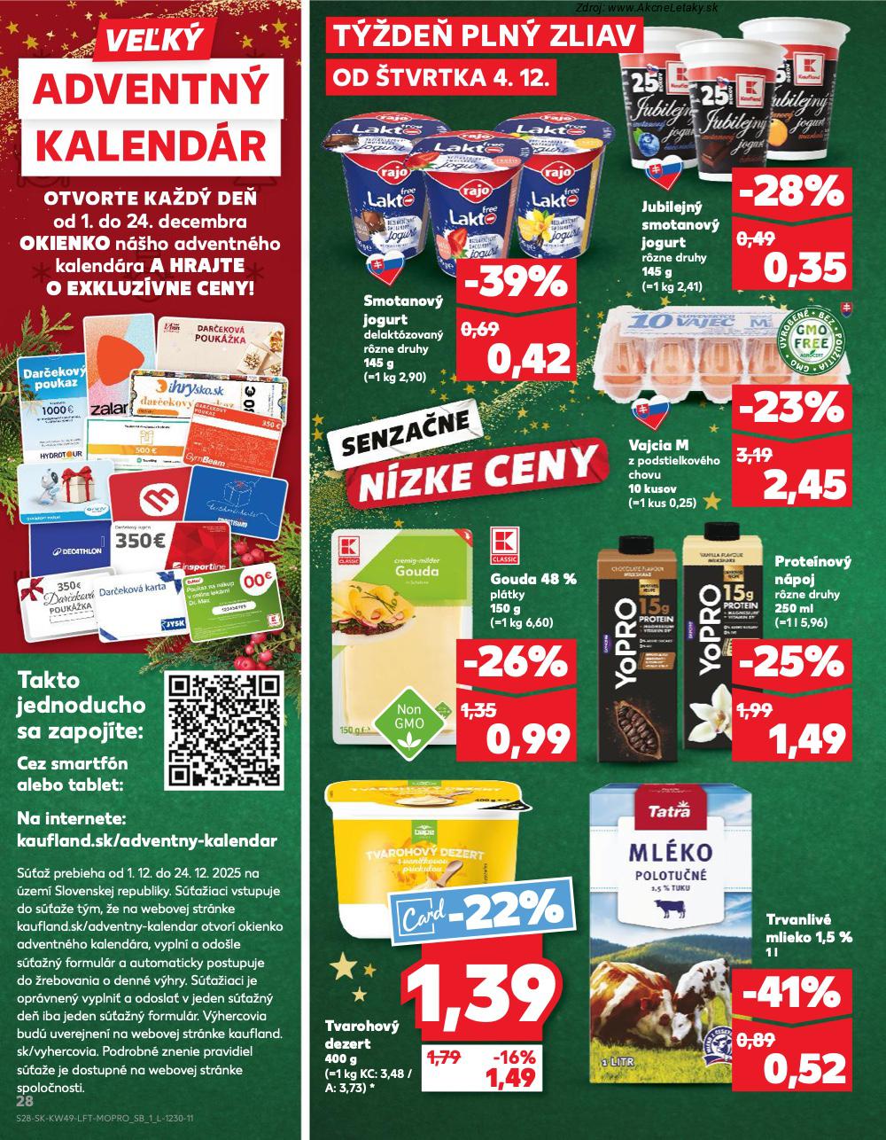 Leták Kaufland (4. 12. - 10. 12. 2025) - strana 28 z 80
