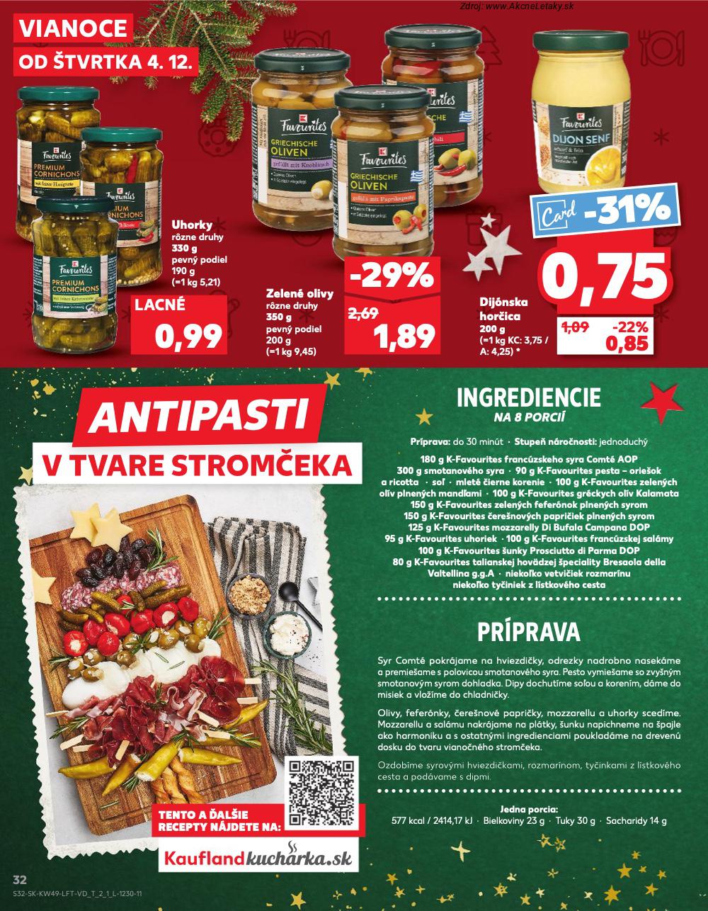Leták Kaufland (4. 12. - 10. 12. 2025) - strana 32 z 80