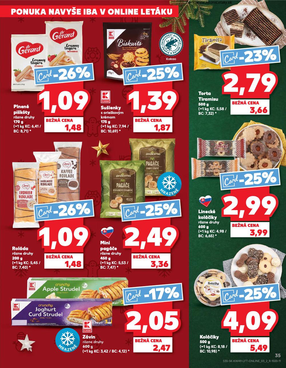 Leták Kaufland (4. 12. - 10. 12. 2025) - strana 35 z 80