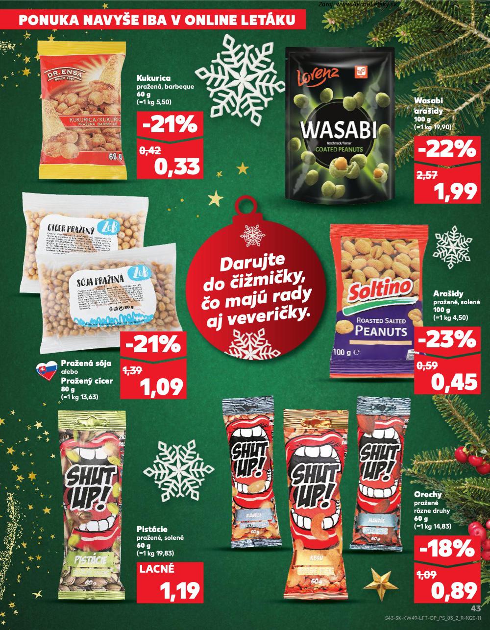 Leták Kaufland (4. 12. - 10. 12. 2025) - strana 43 z 80