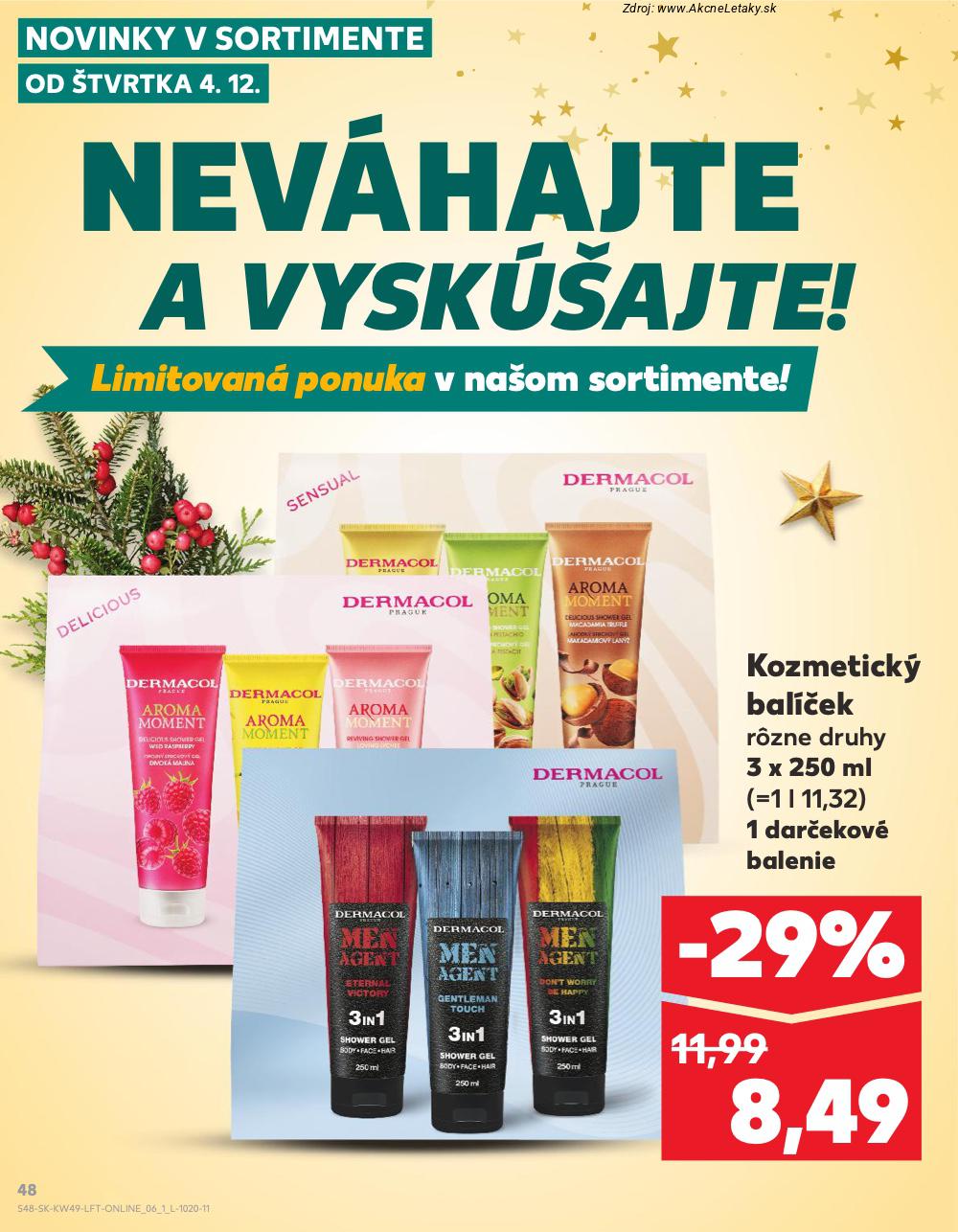Leták Kaufland (4. 12. - 10. 12. 2025) - strana 48 z 80