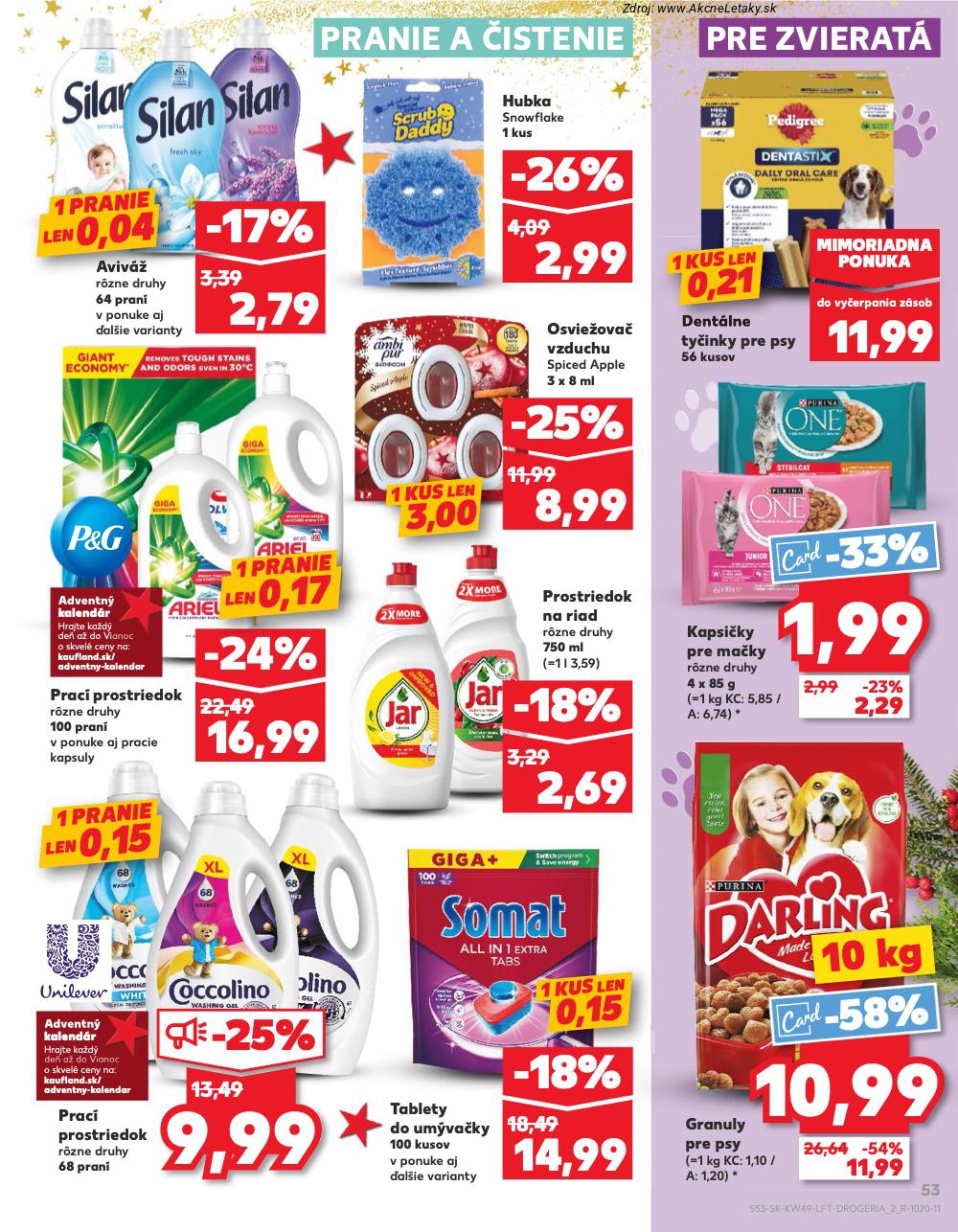 Leták Kaufland (4. 12. - 10. 12. 2025) - strana 53 z 80