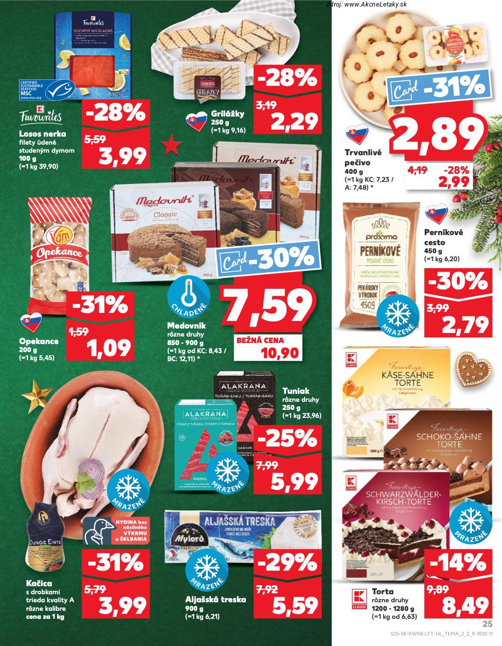Leták Kaufland (11. 12. - 17. 12. 2025) - strana 25 z 78